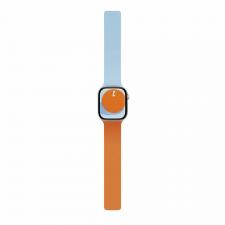 Accesorii Apple Watch 11 42 mm, Curea din silicon Moft Snap Duo compatibila cu Apple Watch 38/40/41/42 mm, Sunrise / Shooting, lerato.ro
