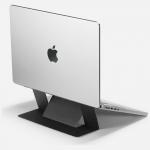Suport universal pentru laptop Moft Movas, Autoadeziv, Negru 2 - lerato.ro