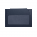 Husa din piele ecologica Moft compatibila cu laptop 13 inch, Functie de suport, Albastru 5 - lerato.ro