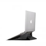 Husa din piele ecologica Moft compatibila cu laptop 15 inch, Functie de suport, Negru 3 - lerato.ro