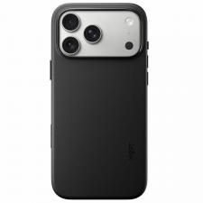 Huse si carcase iPhone 18 Pro Max, Husa Moft Snap cu MagSafe compatibila cu iPhone 18 Pro Max / 17 Pro Max, Negru, lerato.ro