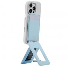 Fashion, Portofel magnetic Moft Movas Tripod, Compatibil MagSafe, Albastru, lerato.ro