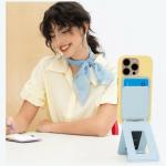 Portofel magnetic Moft Movas Tripod, Compatibil MagSafe, Albastru 6 - lerato.ro