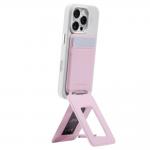 Portofel magnetic Moft Movas Tripod, Compatibil MagSafe, Roz 3 - lerato.ro