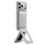 Portofel magnetic Moft Movas Tripod, Compatibil MagSafe, Gri 4 - lerato.ro