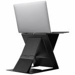Stand universal laptop Moft Sit-stand, Inaltime reglabila, Design pliabil, Negru 2 - lerato.ro