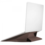 Husa Moft Carry Sleeve compatibila cu laptop 13 inch, Functie de stand, Dark Brown 4 - lerato.ro