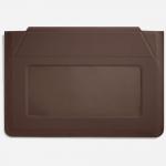 Husa Moft Carry Sleeve compatibila cu laptop 13 inch, Functie de stand, Dark Brown 5 - lerato.ro