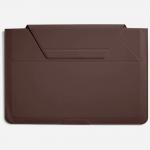Husa Moft Carry Sleeve compatibila cu laptop 13 inch, Functie de stand, Dark Brown 2 - lerato.ro