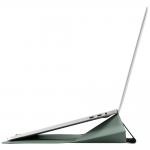 Husa Moft Carry Sleeve compatibila cu laptop 13 inch, Functie de stand, Verde 5 - lerato.ro
