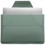 Husa Moft Carry Sleeve compatibila cu laptop 13 inch, Functie de stand, Verde 8 - lerato.ro