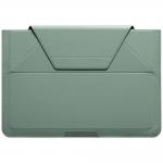 Husa Moft Carry Sleeve compatibila cu laptop 13 inch, Functie de stand, Verde 2 - lerato.ro