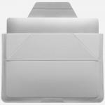 Husa Moft Carry Sleeve compatibila cu laptop 14 inch, Gri 3 - lerato.ro