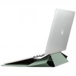 Husa Moft Carry Sleeve compatibila cu laptop 16 inch, Functie de stand, Verde 3 - lerato.ro