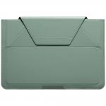 Husa Moft Carry Sleeve compatibila cu laptop 16 inch, Functie de stand, Verde 2 - lerato.ro