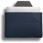 Husa Moft Carry Sleeve compatibila cu laptop 16 inch, Functie de stand, Navy Blue 8 - lerato.ro