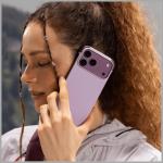 Husa Moft Color-Blocking Snap cu MagSafe compatibila cu iPhone 18 Pro / 17 Pro, Lila 7 - lerato.ro