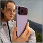 Husa Moft Color-Blocking Snap cu MagSafe compatibila cu iPhone 18 Pro / 17 Pro, Lila 11 - lerato.ro