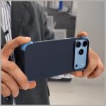 Husa Moft Color-Blocking Snap cu MagSafe compatibila cu iPhone 18 Pro / 17 Pro, Navy Blue 10 - lerato.ro