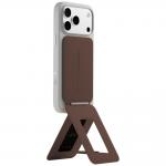 Portofel magnetic Moft Movas Snap Tripod, Compatibil MagSafe, Functie de stand, Maro 2 - lerato.ro
