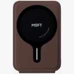 Portofel magnetic Moft Movas Snap Tripod, Compatibil MagSafe, Functie de stand, Maro 15 - lerato.ro