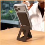 Portofel magnetic Moft Movas Snap Tripod, Compatibil MagSafe, Functie de stand, Maro 16 - lerato.ro