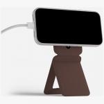 Portofel magnetic Moft Movas Snap Tripod, Compatibil MagSafe, Functie de stand, Maro 7 - lerato.ro