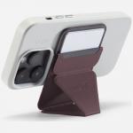 Portofel magnetic Moft Movas Snap-On, Compatibil MagSafe, Functie de stand, Blackberry 3 - lerato.ro