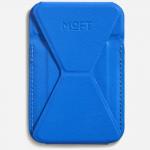Portofel magnetic Moft Movas Snap-On, Compatibil MagSafe, Functie de stand, Sapphire 4 - lerato.ro