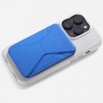 Portofel magnetic Moft Movas Snap-On, Compatibil MagSafe, Functie de stand, Sapphire 6 - lerato.ro