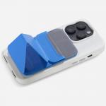 Portofel magnetic Moft Movas Snap-On, Compatibil MagSafe, Functie de stand, Sapphire 8 - lerato.ro