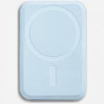 Portofel magnetic Moft Movas Snap-On, Compatibil MagSafe, Functie de stand, Light Blue 3 - lerato.ro