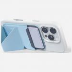 Portofel magnetic Moft Movas Snap-On, Compatibil MagSafe, Functie de stand, Light Blue 9 - lerato.ro