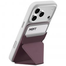 Portofel magnetic Moft Movas Snap-On Upgraded Version, Compatibil MagSafe, Functie de stand, Blackberry