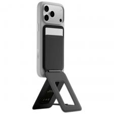 Portofel magnetic Moft Movas Trackable Tripod, Compatibil MagSafe, Functie de stand, Dispozitiv de urmarire integrat, Negru