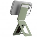 Portofel magnetic Moft Movas Trackable Tripod, Compatibil MagSafe, Functie de stand, Dispozitiv de urmarire integrat, Khaki Green 3 - lerato.ro