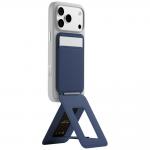 Portofel magnetic Moft Movas Tripod, Compatibil MagSafe, Functie de stand, Navy Blue 2 - lerato.ro