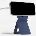 Portofel magnetic Moft Movas Tripod, Compatibil MagSafe, Functie de stand, Navy Blue 12 - lerato.ro