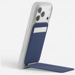 Portofel magnetic Moft Movas Tripod, Compatibil MagSafe, Functie de stand, Navy Blue 4 - lerato.ro