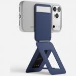 Portofel magnetic Moft Movas Tripod, Compatibil MagSafe, Functie de stand, Navy Blue 7 - lerato.ro