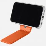Portofel magnetic Moft Movas Tripod, Compatibil MagSafe, Functie de stand, Portocaliu 9 - lerato.ro