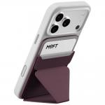 Portofel magnetic Moft Movas Snap-On Trackable, Compatibil MagSafe, Functie de stand, Dispozitiv de urmarire integrat, Blackberry 2 - lerato.ro