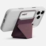 Portofel magnetic Moft Movas Snap-On Trackable, Compatibil MagSafe, Functie de stand, Dispozitiv de urmarire integrat, Blackberry 3 - lerato.ro