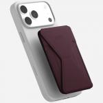Portofel magnetic Moft Movas Snap-On Trackable, Compatibil MagSafe, Functie de stand, Dispozitiv de urmarire integrat, Blackberry 5 - lerato.ro