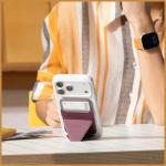 Portofel magnetic Moft Movas Snap-On Trackable, Compatibil MagSafe, Functie de stand, Dispozitiv de urmarire integrat, Blackberry 8 - lerato.ro