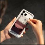 Portofel magnetic Moft Movas Snap-On Trackable, Compatibil MagSafe, Functie de stand, Dispozitiv de urmarire integrat, Blackberry 10 - lerato.ro