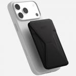 Portofel magnetic Moft Movas Snap-On Trackable, Compatibil MagSafe, Functie de stand, Dispozitiv de urmarire integrat, Negru 5 - lerato.ro
