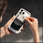 Portofel magnetic Moft Movas Snap-On Trackable, Compatibil MagSafe, Functie de stand, Dispozitiv de urmarire integrat, Negru 9 - lerato.ro