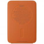 Portofel magnetic Moft Movas Snap-On Trackable, Compatibil MagSafe, Functie de stand, Dispozitiv de urmarire integrat, Portocaliu 12 - lerato.ro