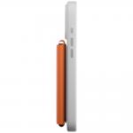 Portofel magnetic Moft Movas Trackable Travel, Compatibil MagSafe, Functie de stand, Dispozitiv de urmarire integrat, Portocaliu 5 - lerato.ro